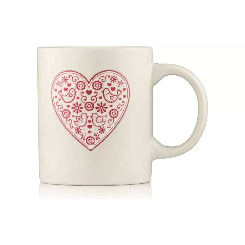 كوب Ardesto Heart, White (AR3074W)