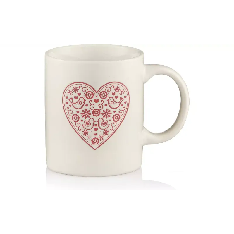 كوب Ardesto Heart, White (AR3074W)