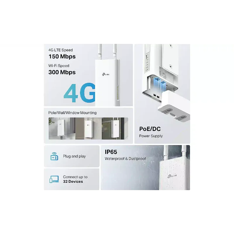 Рутер TP-Link (TL-MR100 Outdoor)