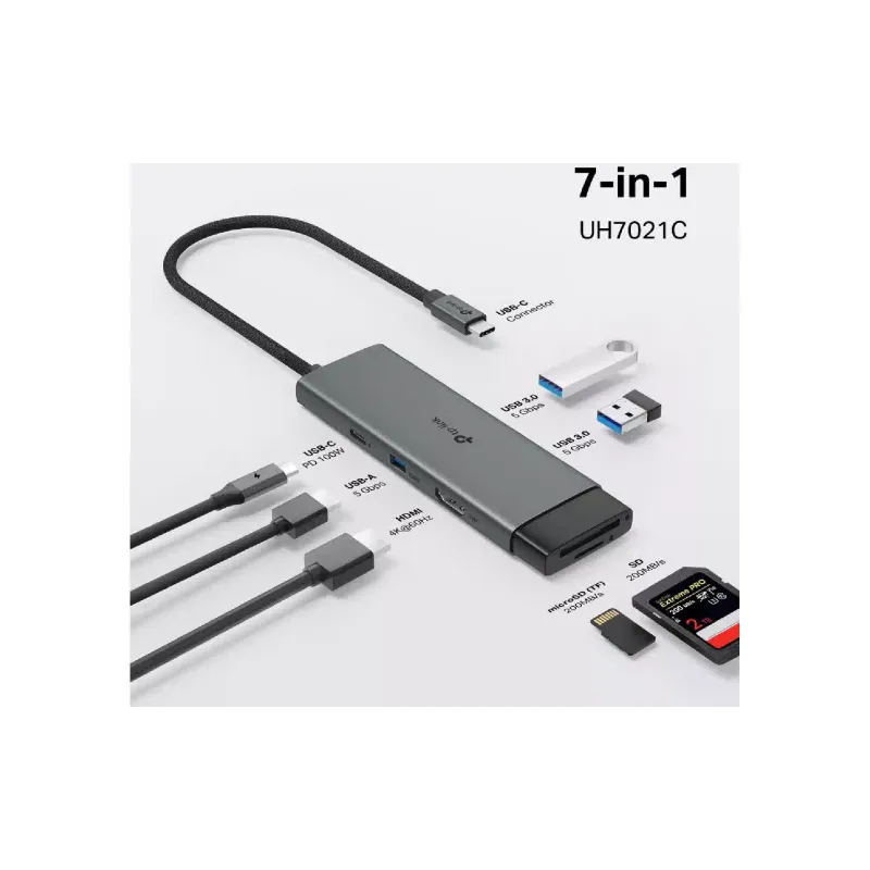 USB-хаб TP-Link (UH7021C)