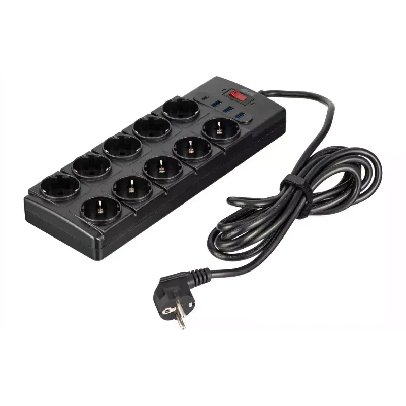 Network extension cord 2E (2E-SP10M3USBBK)