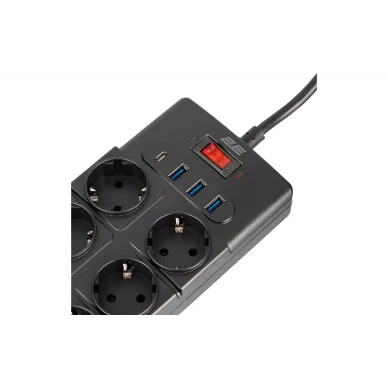 Network extension cord 2E (2E-SP10M3USBBK)