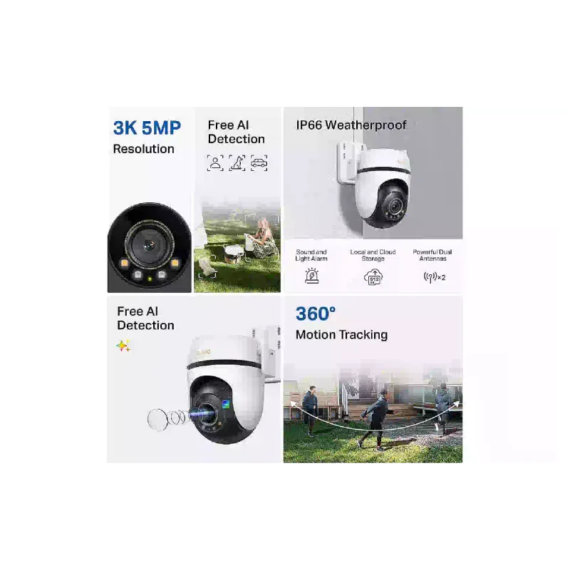 WLAN-Videokamera TP-Link (Tapo C530WS)