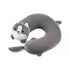 وسادة للرقبة Ardesto Travel Grey Cat, Grey (ART3034NEP)