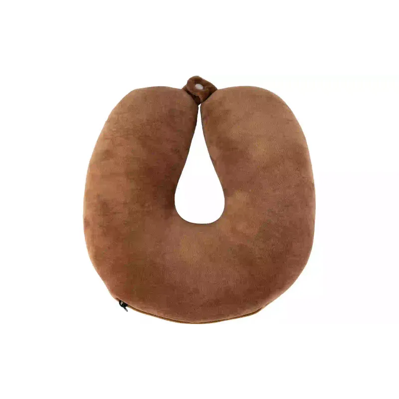 Convertible neck pillow Ardesto Travel Сute Dog (ART3035NEP), Brown