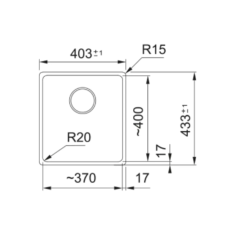 Mosogató Franke Maris (125.0701.774)