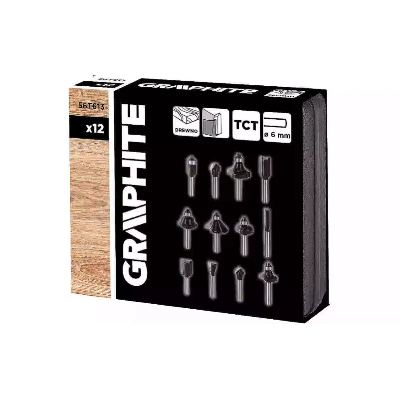 Σετ φρέζες ξύλου Graphite (56T613)