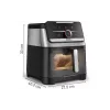 Multi-forno Tefal Easy Fry Silence XXL Smart Vision, Black (EY876DE1)