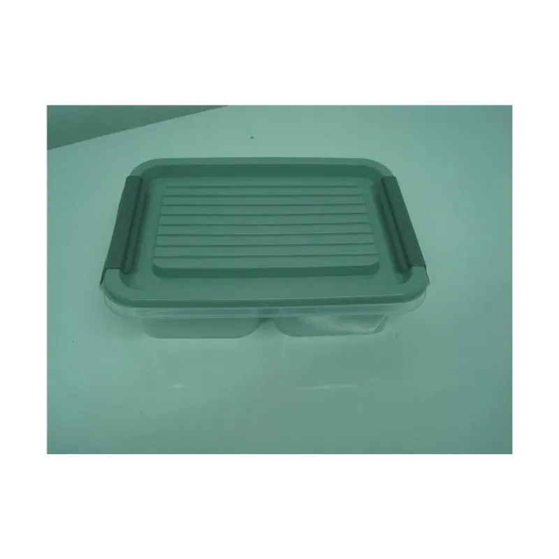 Контейнер двосекційний для харчових продуктів Ardesto Fresh (AR1302R), 250 мл, пластік, 2 шт, Grey