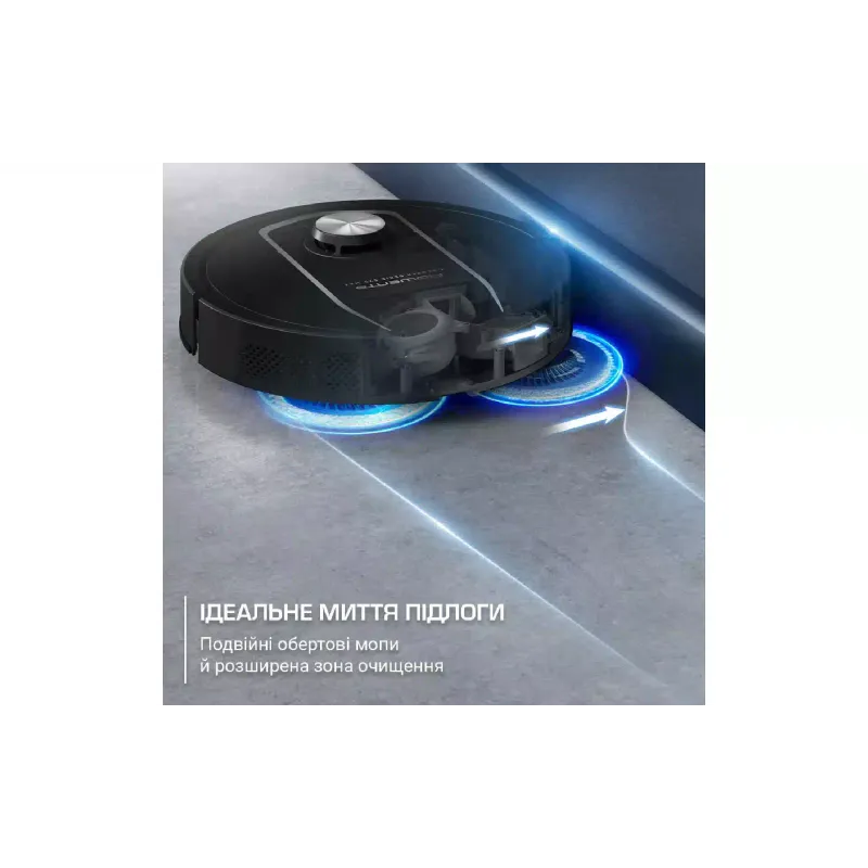Пилосос-робот Rowenta X-Plorer Serie 575 Max Standard (RR95A5E0), миючий, 220 мл, Black