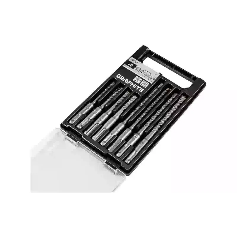 Betonfúró készlet Graphite SDS Plus (56T168)