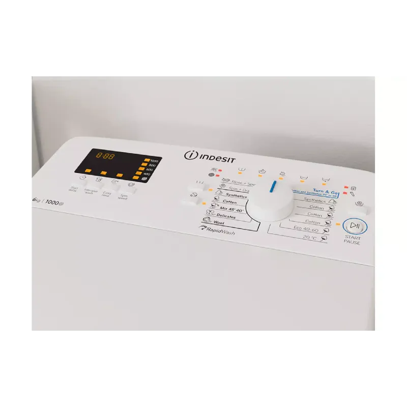 Washing machine Indesit (BTWS60400EU/N), White