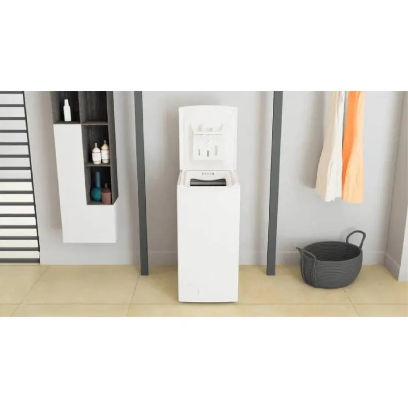 غسالة ملابس Whirlpool, White (TDLR6040SEU/N)