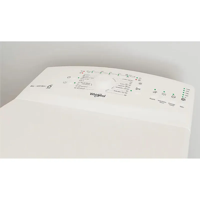 غسالة ملابس Whirlpool, White (TDLR6040LEU/N)
