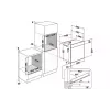 فرن Whirlpool, Black (WOI5S8CM1SBA)