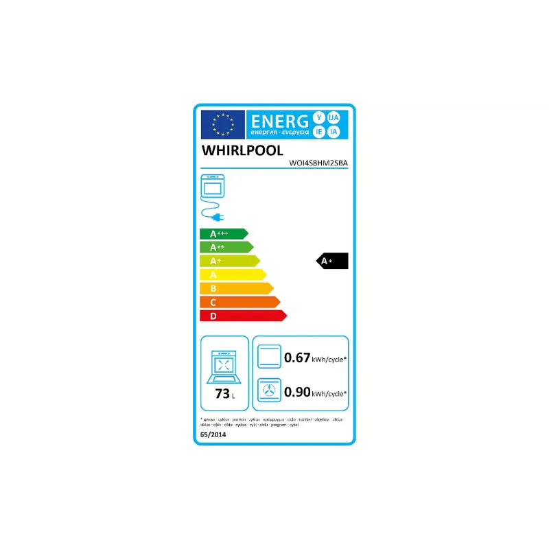 Forno Whirlpool, Black (WOI4S8HM2SBA)