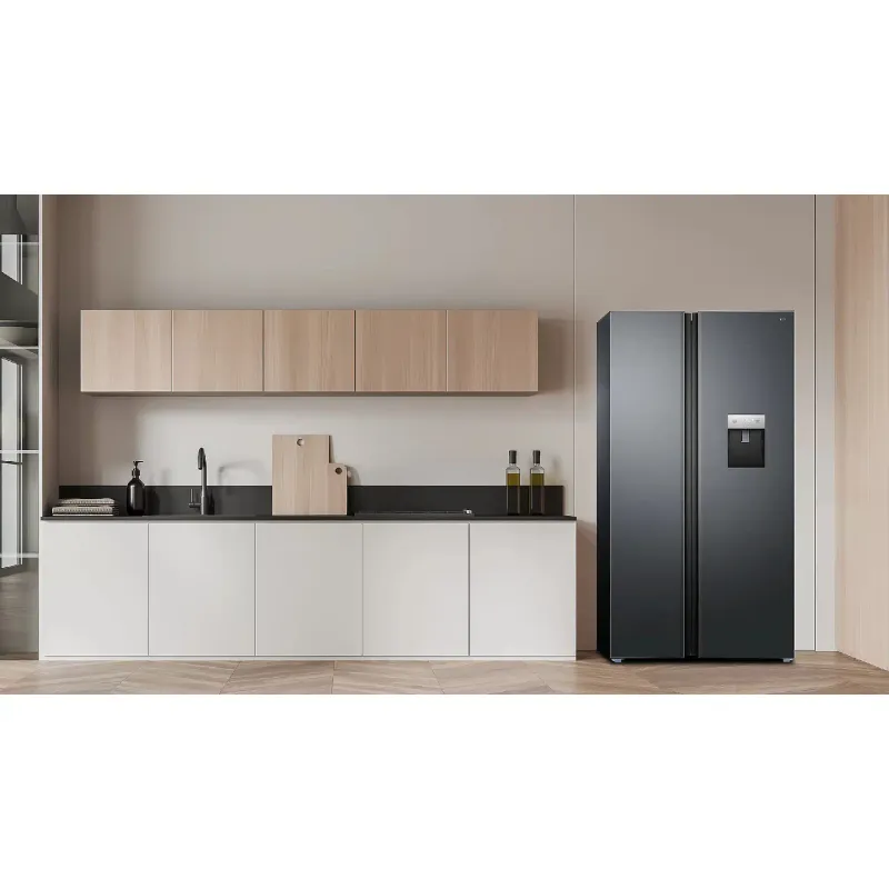 Холодильник TCL (RP503SXE1UA), 322/156 л, Stainless steel
