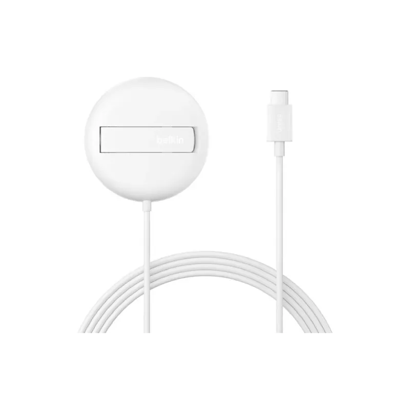 Charger Belkin UltraCharge Magnetic Kickstand (WIA011HQWH), 15 W, White