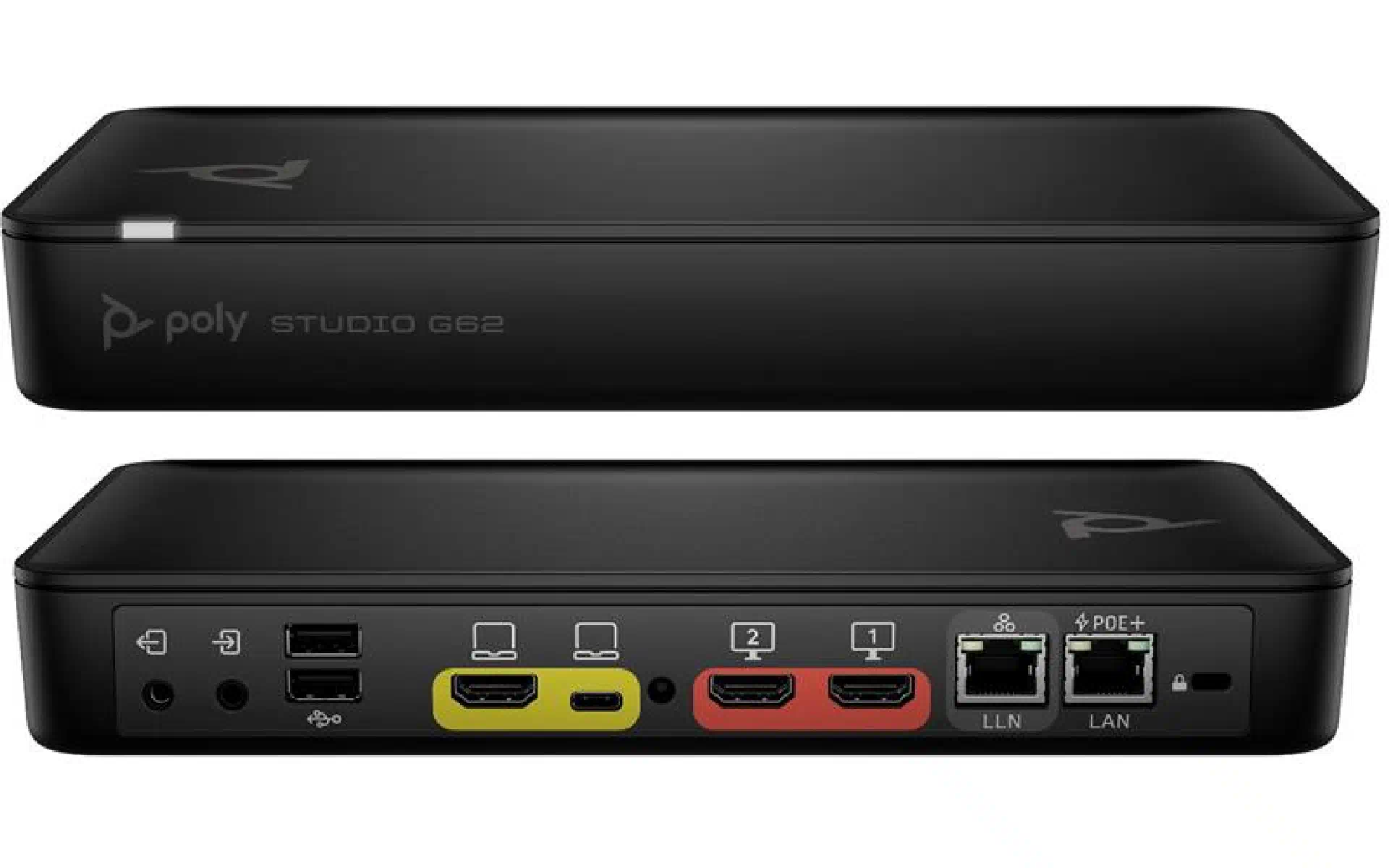 برنامج الترميز Poly Studio G62, Black (99T09AA) برنامج الترميز Poly Studio G62, Black (99T09AA)