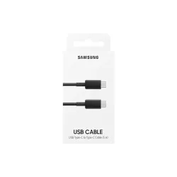Töltő- és szinkronizáló kábel Samsung USB-C - USB-C, Black (EP-DN975BBRGRU) Töltő- és szinkronizáló kábel Samsung USB-C - USB-C, Black (EP-DN975BBRGRU)