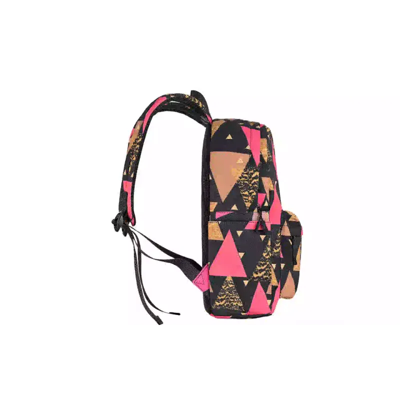 Mochila para portátil 2E TeensPack Triangles, Black (2E-BPT6114BK)