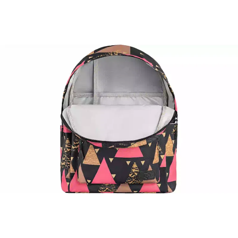 Mochila para portátil 2E TeensPack Triangles, Black (2E-BPT6114BK)