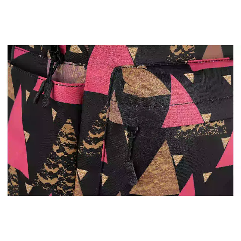 Mochila para portátil 2E TeensPack Triangles, Black (2E-BPT6114BK)