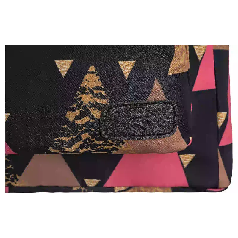 Mochila para portátil 2E TeensPack Triangles, Black (2E-BPT6114BK)