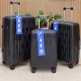 A set of suitcases 2E (2E-PP-M7979-SET3-BK), L+M+S, Black