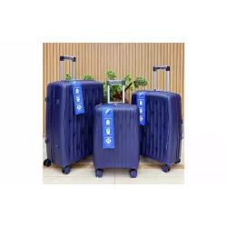 Комплект куфари 2E, Dark Blue (2E-PP-M7979-SET3-DB) Комплект куфари 2E, Dark Blue (2E-PP-M7979-SET3-DB)