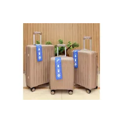 مجموعة من الحقائب 2E, Pink/Gold (2E-PP-M7979-SET3-RG)