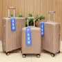 A set of suitcases 2E (2E-PP-M7979-SET3-RG), L+M+S, Pink/Gold