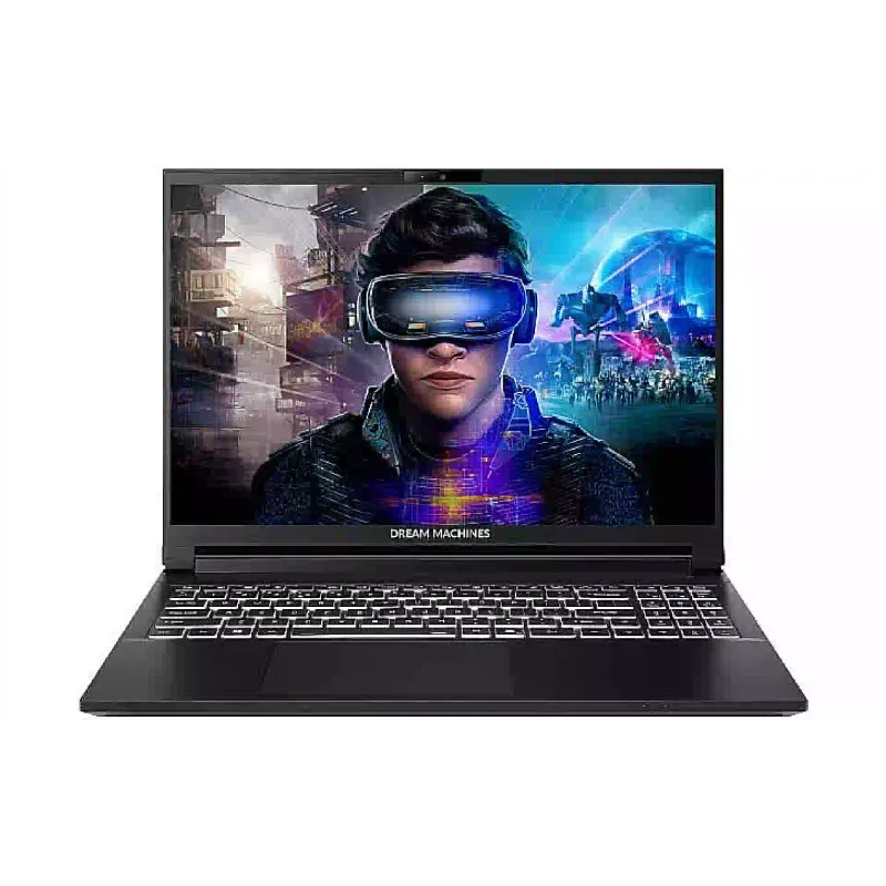 Ноутбук Dream Machines 15.6" FHD+/IPS 32Gb/2Tb/R9 AI 370/RTX 5070-8/DOS Black (RT5070-15UA22)