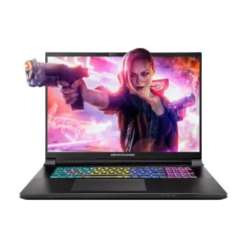 Φορητός υπολογιστής Dream Machines, Black (RX5070TI-18UA22)