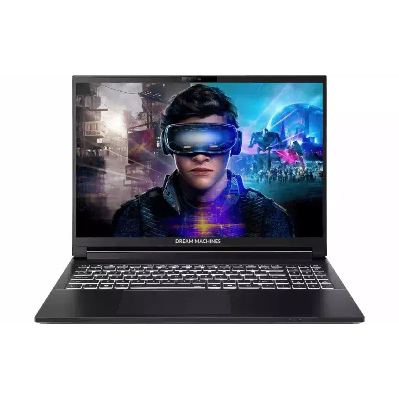 Ноутбук Dream Machines 15.6" FHD+/IPS 32Gb/2Tb/R9 AI 370/RTX 5070-8/DOS Black (RT5070-15UA22)