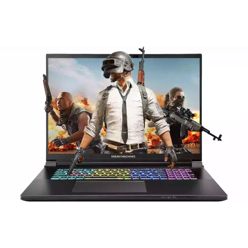 Φορητός υπολογιστής Dream Machines, Black (RX5080-18UA29)