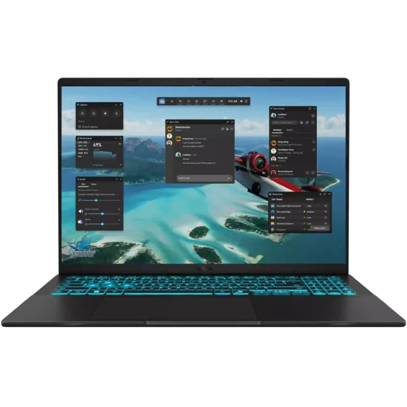 Лаптоп Asus V3607VM-RP013, Black (90NB16K1-M000D0)