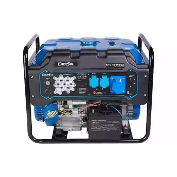 Генератор бензиновый EnerSol, 5.5 кВт, 1 фаза, электростартер (EPG-5500SEA)