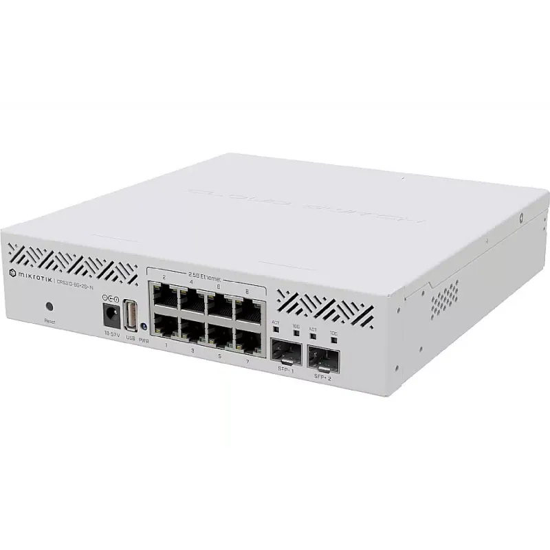 يُحوّل MikroTiK (CRS310-8G+2S+IN)