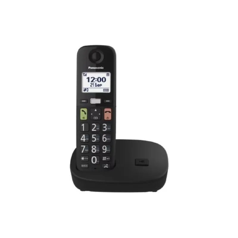 DECT radiotelefon Panasonic, Black (KX-TGU110UAB)