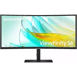 Монитор Samsung 34" 3.5K UWQHD  (LS34C650UAIXUA)