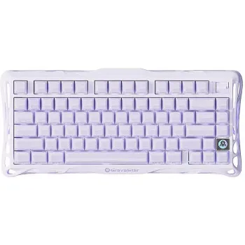Μηχανικό πληκτρολόγιο GravaStar Mercury K1, Lavender Purple (GSK1_PL)