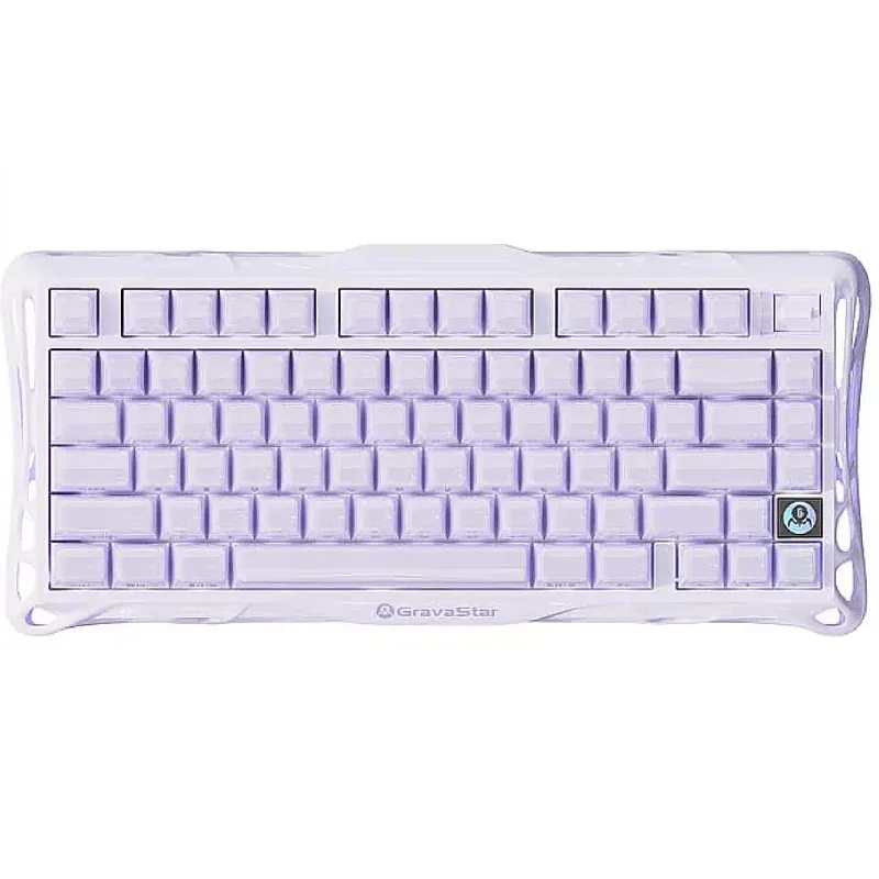 Клавіатура механічна GravaStar Mercury K1 (GSK1_PL), Lavender Purple