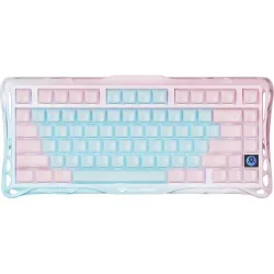 Mechanical keyboard GravaStar Mercury K1 Lite (GSK1LITE_PM_MINT), Aurora Mist