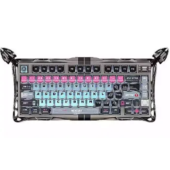 Teclado mecânico GravaStar Mercury V75 Pro, Cyberpunk (GSV75PRO_U_RM_EGRY)