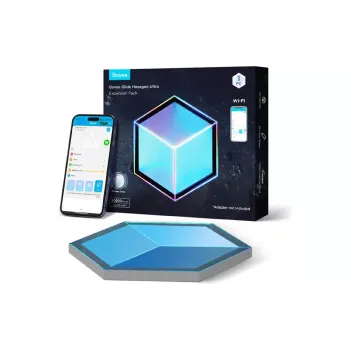 Επιτοίχιο φωτιστικό Govee Glide Hexagon Light Panels Ultra expansion pack, Purple (H106A007)