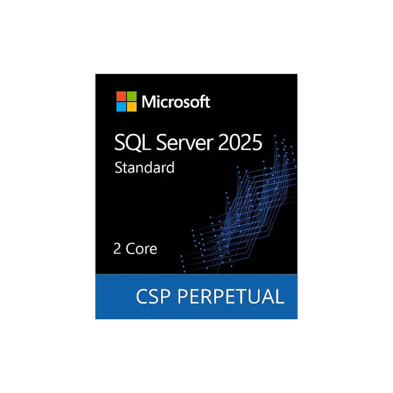 Software Microsoft SQL Server 2025 Standard Core 2 Core License Pack, Ice (DG7GMGF0VNH2-0002)