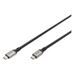 Kábel Digitus USB-C - USB-C, Black (DB-300443-010-S) Kábel Digitus USB-C - USB-C, Black (DB-300443-010-S)