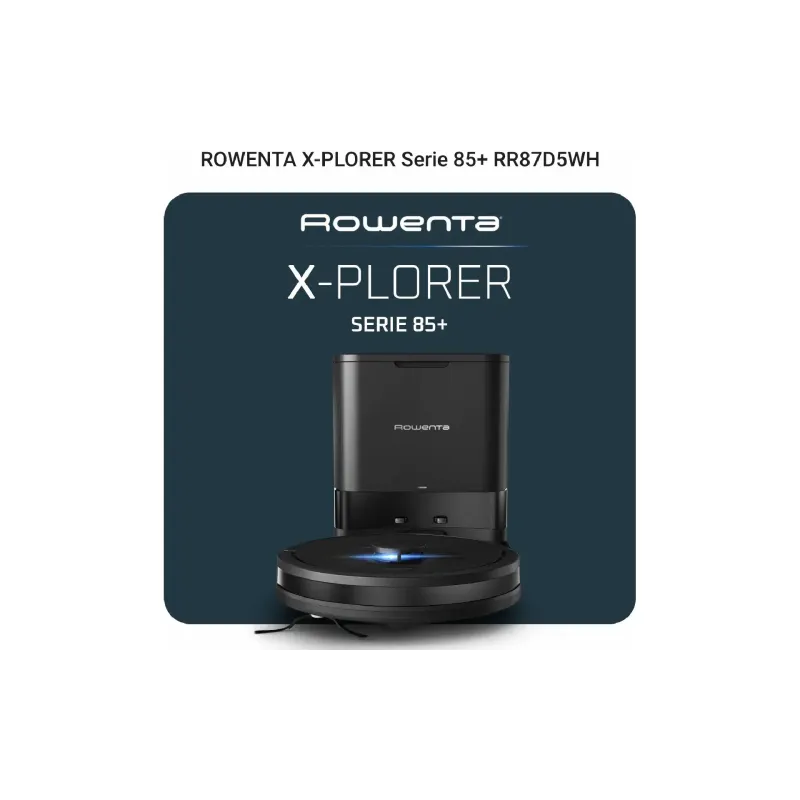 Robot aspirador Rowenta X-Plorer Serie 85, Black (RR87D5WH)