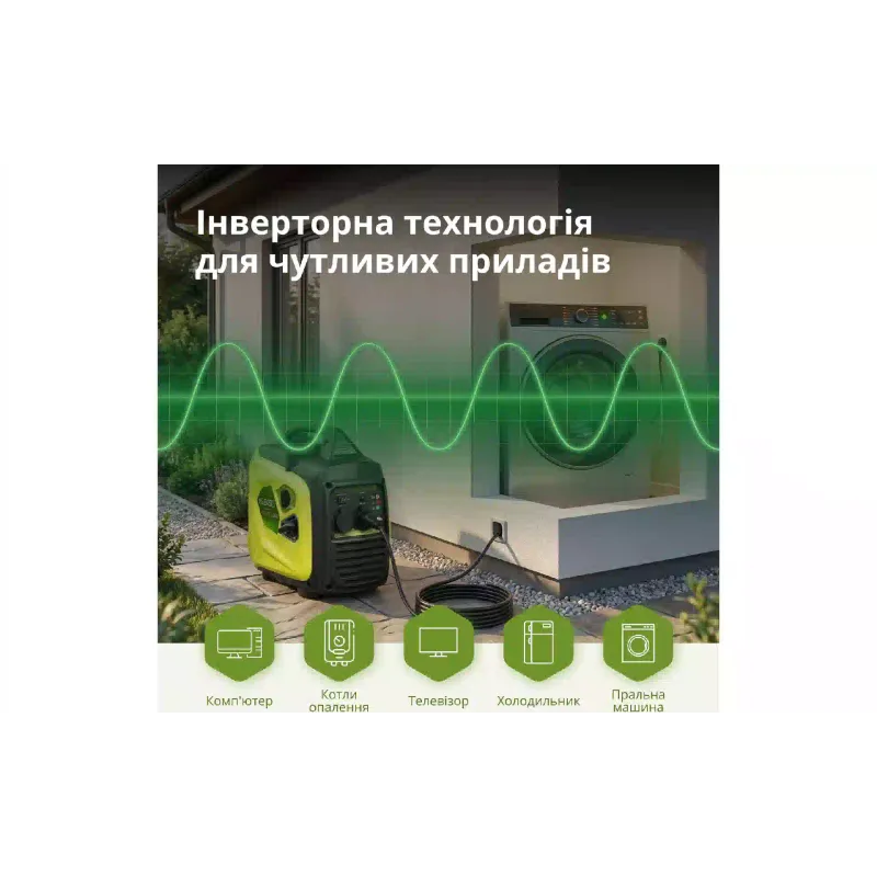 مولد كهربائي عاكس يعمل بالبنزين ‎K&S Basic (KSB 33i S)